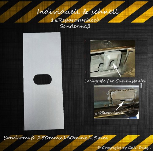 Bmw e39 reparaturblech - bmw, blech
