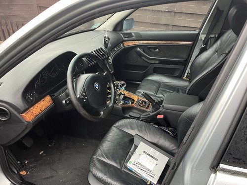 Bmw e39 schwarze ledersitze - e39,